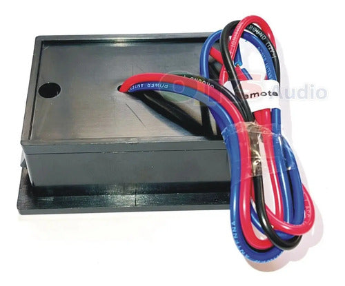 Voltimetro Medidor De Voltaje Digital Azul Rockseries Dv300