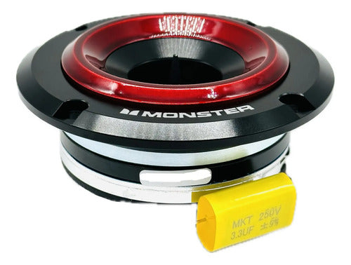 2 Tweeter 3,7 Pulgadas 450w Rms 900w Monster Stb375