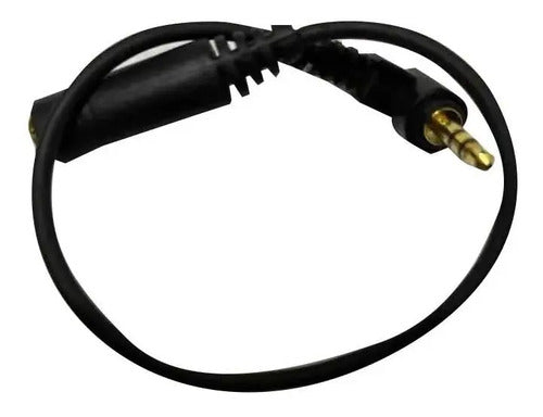 Adaptador De Jack 3.5mm A Plug 2.5mm 20cm De Largo Olksaudio