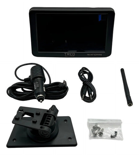 Cámara Solar Inalámbrica Y Monitor 7'' Wifi Treo Tr-mt7cpmag