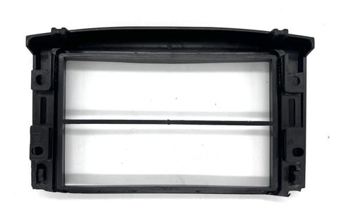 Frente Adaptador Con Bisel Y Guantera Para Autoestereos De 1 O 2 Din Para Chevrolet Aveo 2