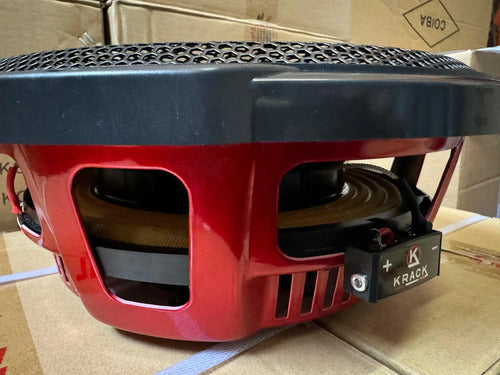 2 Subwoofer Plano De 12´´ 300w Rms 4+4 Ohm Krack Kws-12800xp