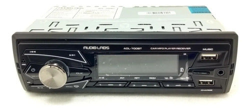 Autoestéreo Multimedia Usb Bluetooth Audiolabs Adl-700bt