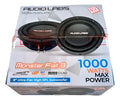 Subwoofer Plano 8'' 500w. Rms 2+2 Ohm Audiolabs Monsterflat8