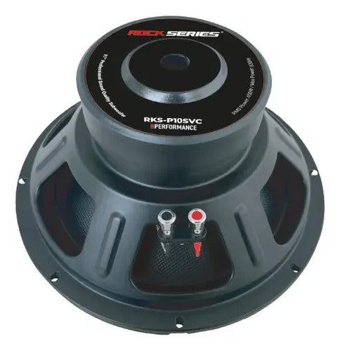 Subwoofer Rock Series Rks-ps10svc De 10 PLG 400w Rms Negro