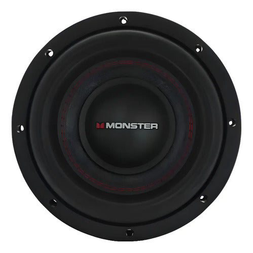 Subwoofer 10 Pulgadas Monster Swe101 Max 3200w Rms 1600w Color Negro
