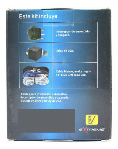 Kit Switch Encendido Cableado Relay Universa Extreme Swkit10