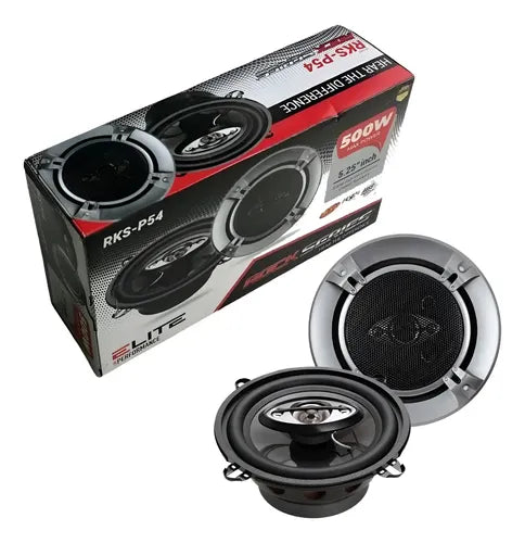 Par Bocinas 5.25pulgadas 45w Rms 4 Vias Rockseries Rks-p54