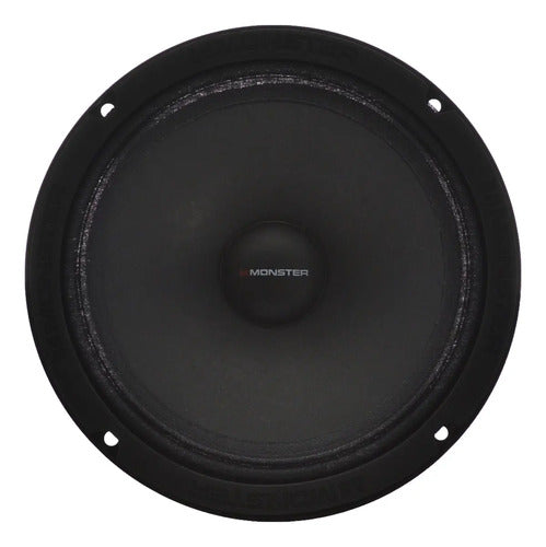 1 Medio Rango Coaxial De 8'' 600w Rms 8 Ohms Monster Smc802