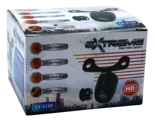 Camara De Reversa Vision Nocturna Automóvil Extreme Ex-6188
