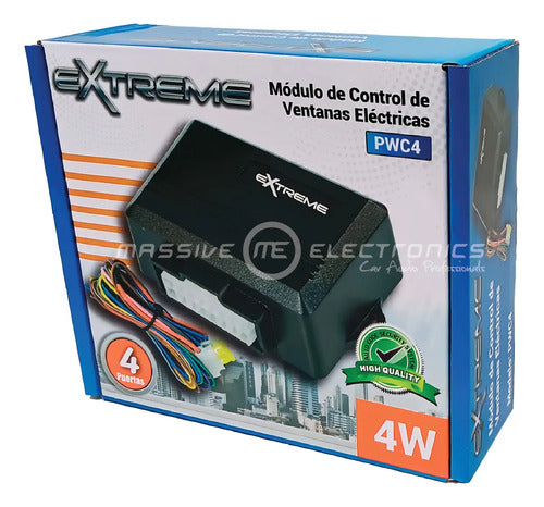 Módulo Control Ventanas Eléctricas 4 Puertas Extreme PWC4 para Coche