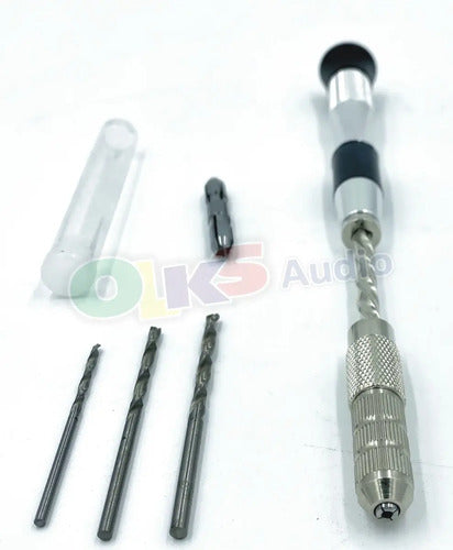 Taladro Manual  Alumino Con Juego D Brocas Easytool Et-talbr
