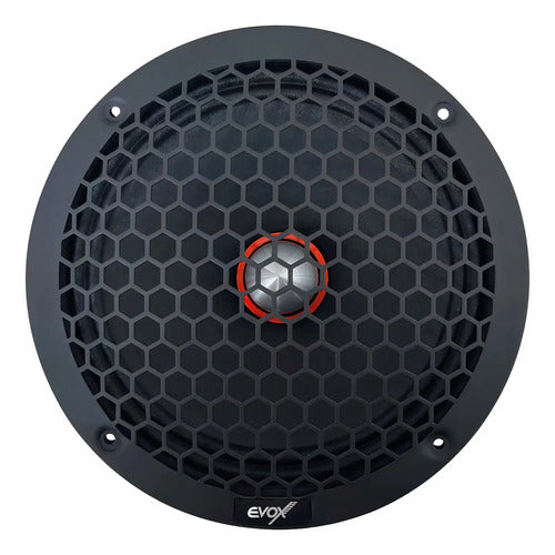 1 Medio Rango 8 400w Rms 8 Ohms Open Show Evox Storm Evx8mr Color Negro Con Naranja
