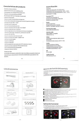 Estereo 1 Din Pantalla 9' Gps Wifi Carplay Monster Had310-s9
