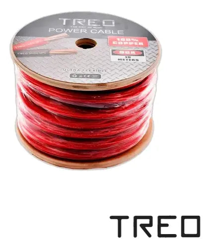 1 Metro De Cable Para Corriente Calibre 0 100% Cobre Treo