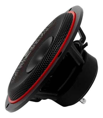 2 Medios Rango Con Driver De 8'' 1200w Rockseries Rks-r80ost