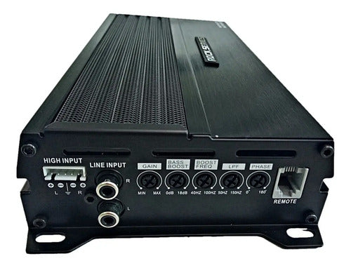 Amplificador Rock Series Rks-p1000.1dm 1ch Clase D 2800w Max