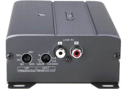 Amplificador Marino 1 Canal Bajo 300w. Rms Kenwood Kac-m3001