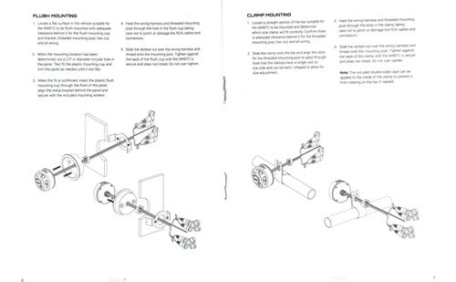 Receptor Bt Y Control Remoto Contra El Agua 4v Rca Mtx Awbtc