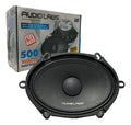 Un Medio Rango 5x7 250w. Rms Open Show Audiolabs Adl-57mr2 Color Negro