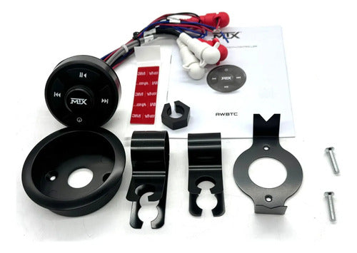 Receptor Bt Y Control Remoto Contra El Agua 4v Rca Mtx Awbtc
