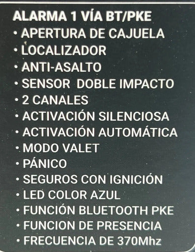 Alarma Extreme Smart 2 Canales Funcion De Presencia
