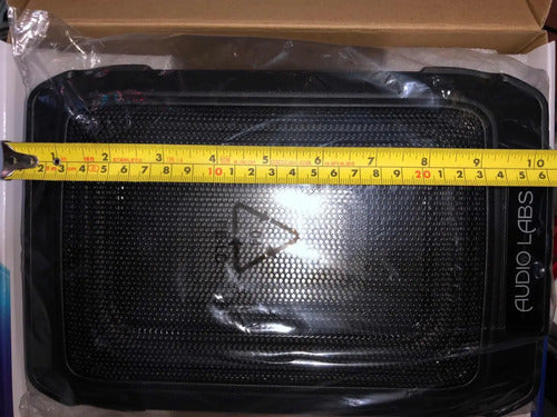 Subwoofer Amplificado Audio Labs Adl-sas68 1000w 6x8puLG Color Negro