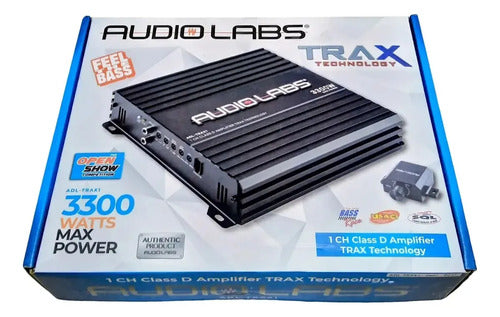 Amplificador 1 Ch Clase D 1650w Rms 4ohm Audiolabs Adl-trax1