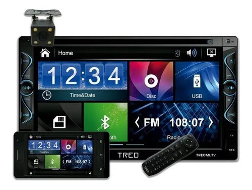 Autoestereo Pantalla 6.2 Television Mirrorlink Treo Treomltv