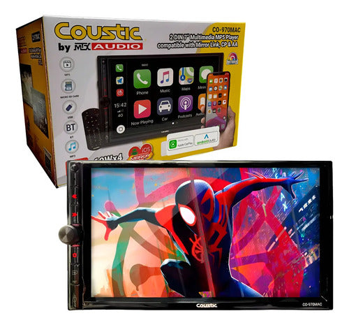 Estéreo Pantalla 7´´ Mirror Link Carplay Coustic Co-970mac