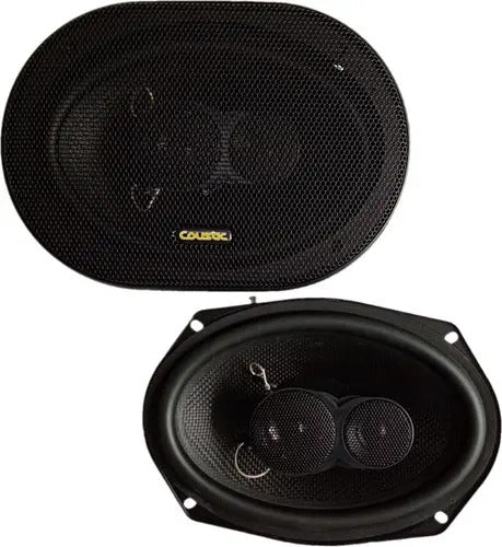 Par Bocinas De 6x9 Pulgada 3 Vias 80 Watts Rms Coustic Pro69