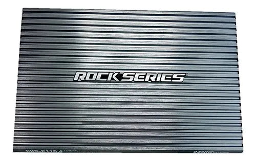 Amplificador De 4 Canales Clase A/b De 450 Watts Rms A 4 Ohm X 2, 1100 Watts Maximons Rock