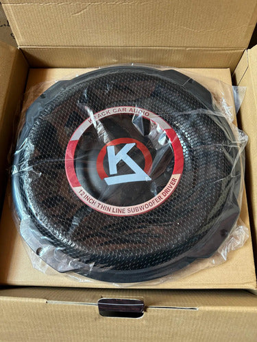 Subwoofer Plano De 12´´ 300w Rms 4+4 Ohm Krack Kws-12800xp