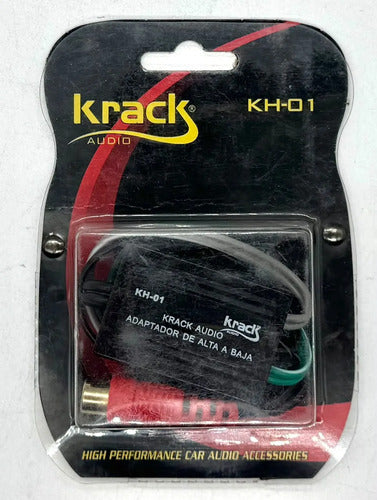 Adaptador Señal Audio Alta A Baja Rca Kack Kh-01