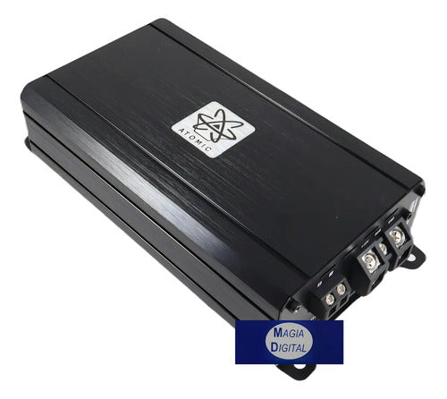 Amplificador Clase D Mini Atomic Orbit1 2800w 1ch Control Color Negro