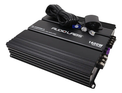 Amplificador 1 Canal 200w @4ohms Audiolabs Adl-access800.1d