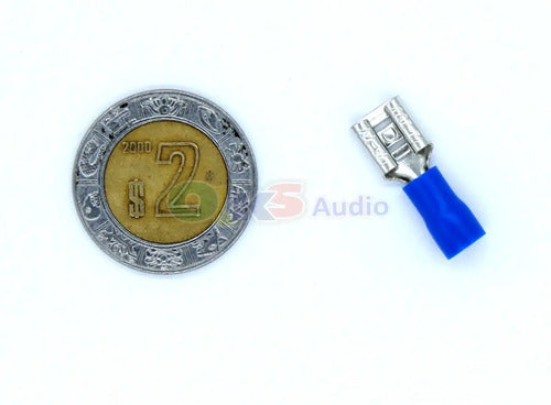 Zapata 16-14 Awg Audio Labs Adl-zafdv2250 100pz Azul