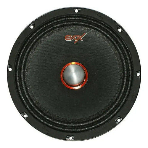 1 Medio Rango 8 400w Rms 8 Ohms Open Show Evox Storm Evx8mr Color Negro Con Naranja
