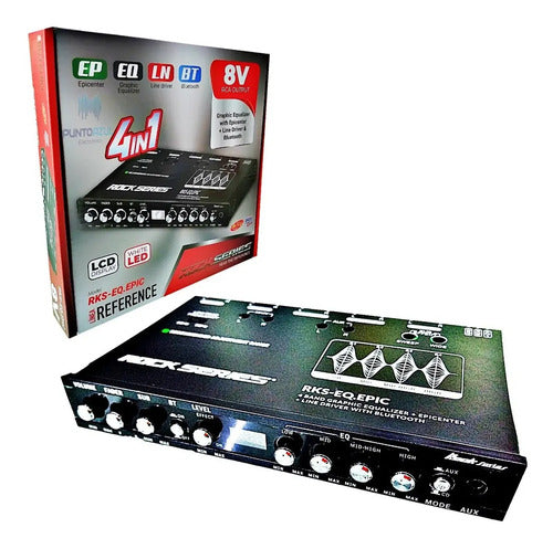 Ecualizador Con Epicentro Y Bluetooth Rockseries Rks-eq.epic