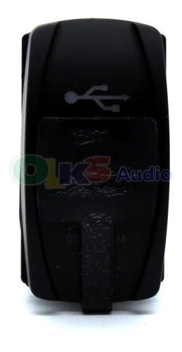 Cargador Doble Toma Usb Tipo Switch Rock Series Rks-chcar