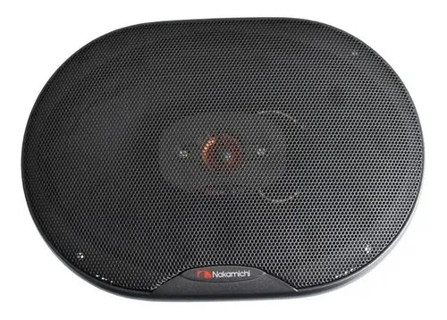 Par De Bocinas 6x9 4 Vias 500 Watts 50 Rms Nakamichi Nse6907 Color Negro