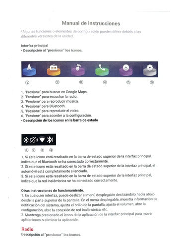 Estéreo Pantalla 11.5 PLG 2din Carplay Wifi A/a Ultra2d Treo