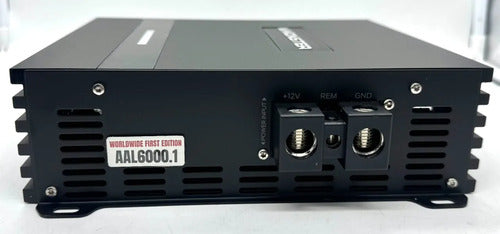 Amplificador Clase D 1canal Monster Aal6000.1 1200watts Negro