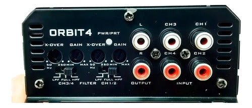 Amplificador Micro 4 Canales 720w Rms 2 Ohms Atomic Orbit4