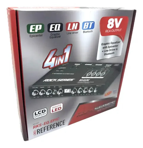 Ecualizador Con Epicentro Y Bluetooth Rockseries Rks-eq.epic