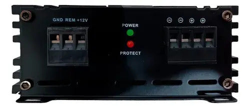Amplificador Mini De 1 Canal 800w Max. Audiolabs Adl-s400.1d