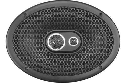 Bocinas Coaxiales Treo Studio69 800w 6x9 4 Ohms 3 Vías Color Negro