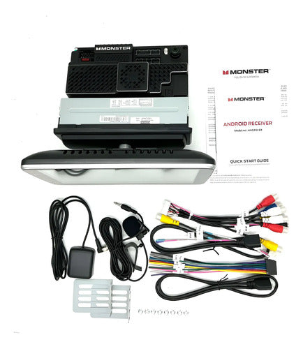 Estereo 1 Din Pantalla 9' Gps Wifi Carplay Monster Had310-s9
