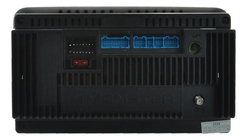 Estéreo Con Pantalla Monster Had310-d9 Con Bluetooth Color Negro