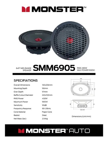 Monster Smm6905 6   9   6.9